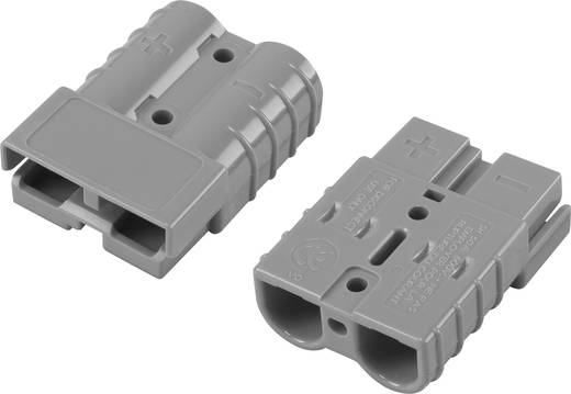 Hochstrom-Batteriesteckverbinder 50A/3.3-5.3mm² Grau Komplett - SH