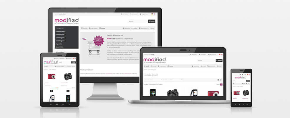 modified eCommerce Shopsoftware modified eCommerce Shopsoftware
