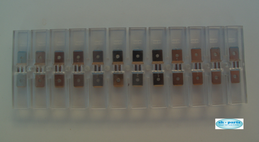 Flachsteckleiste Breit 6,3mm