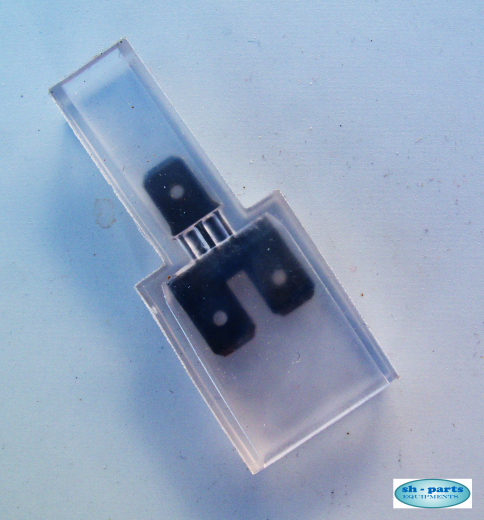 Flachsteckleiste 2 auf 1 , 6,3mm