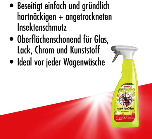 Insekten- Star Entferner Reiniger