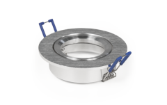 Einbaurahmen McShine DL-270 rund, Ø84mm, schwenkbar, Clip Verschluss, Bi-Color